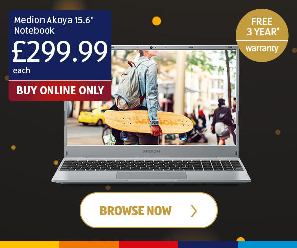 Medion Akoya 15.6 Notebook - Shop Now