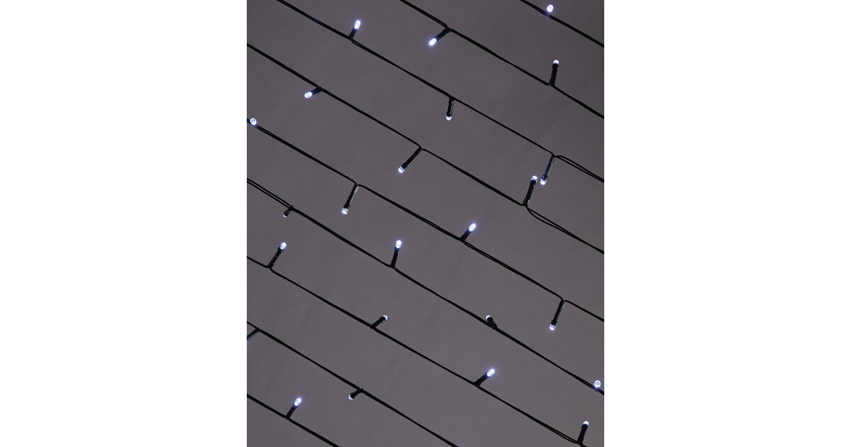 100 Garden LED Solar String Lights - ALDI UK