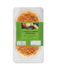 2 Cheese & Onion Crispbakes