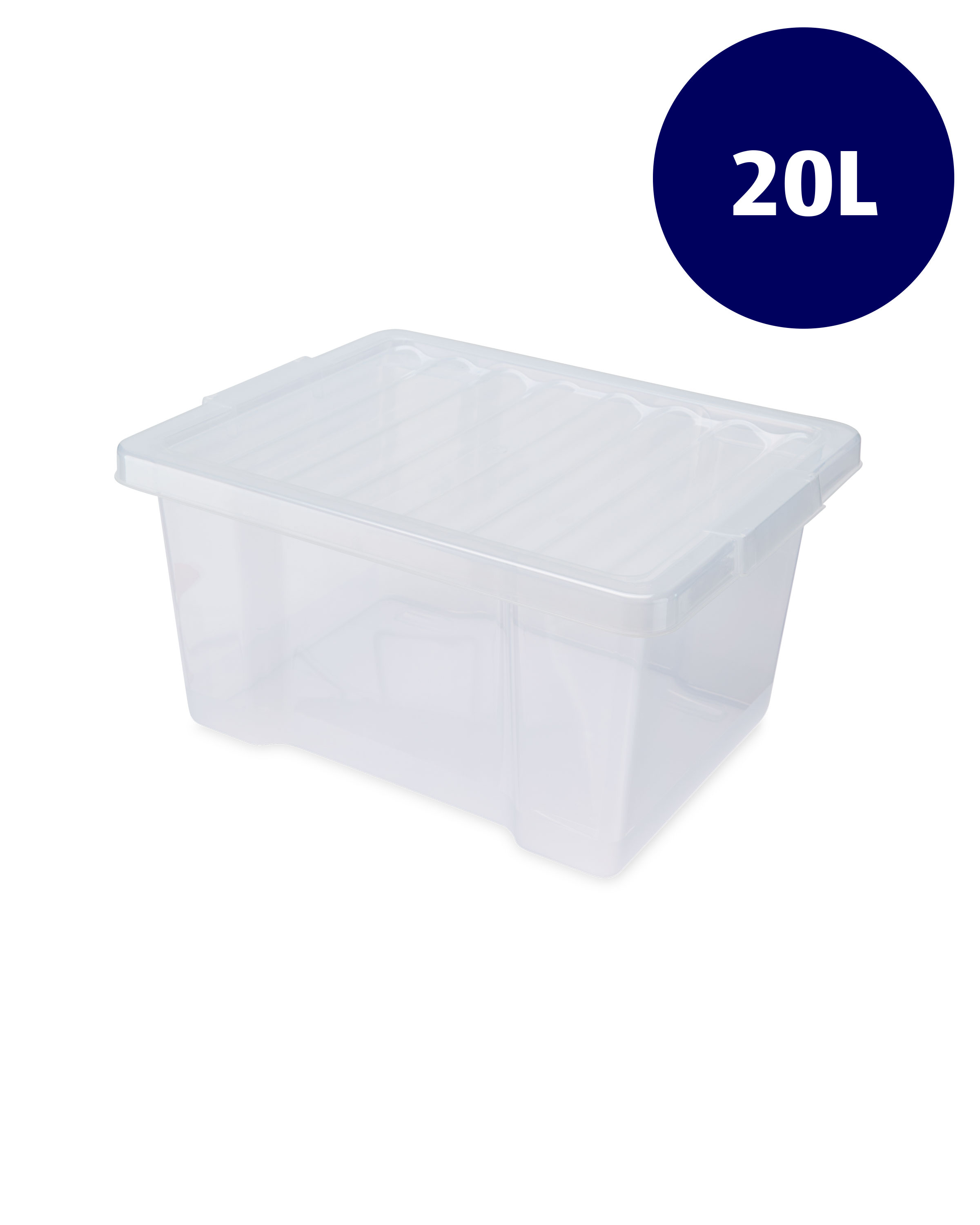 20L Storage Box 4 Pack - ALDI UK