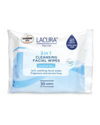 3 in 1 Sensitive Cleansing Wipes