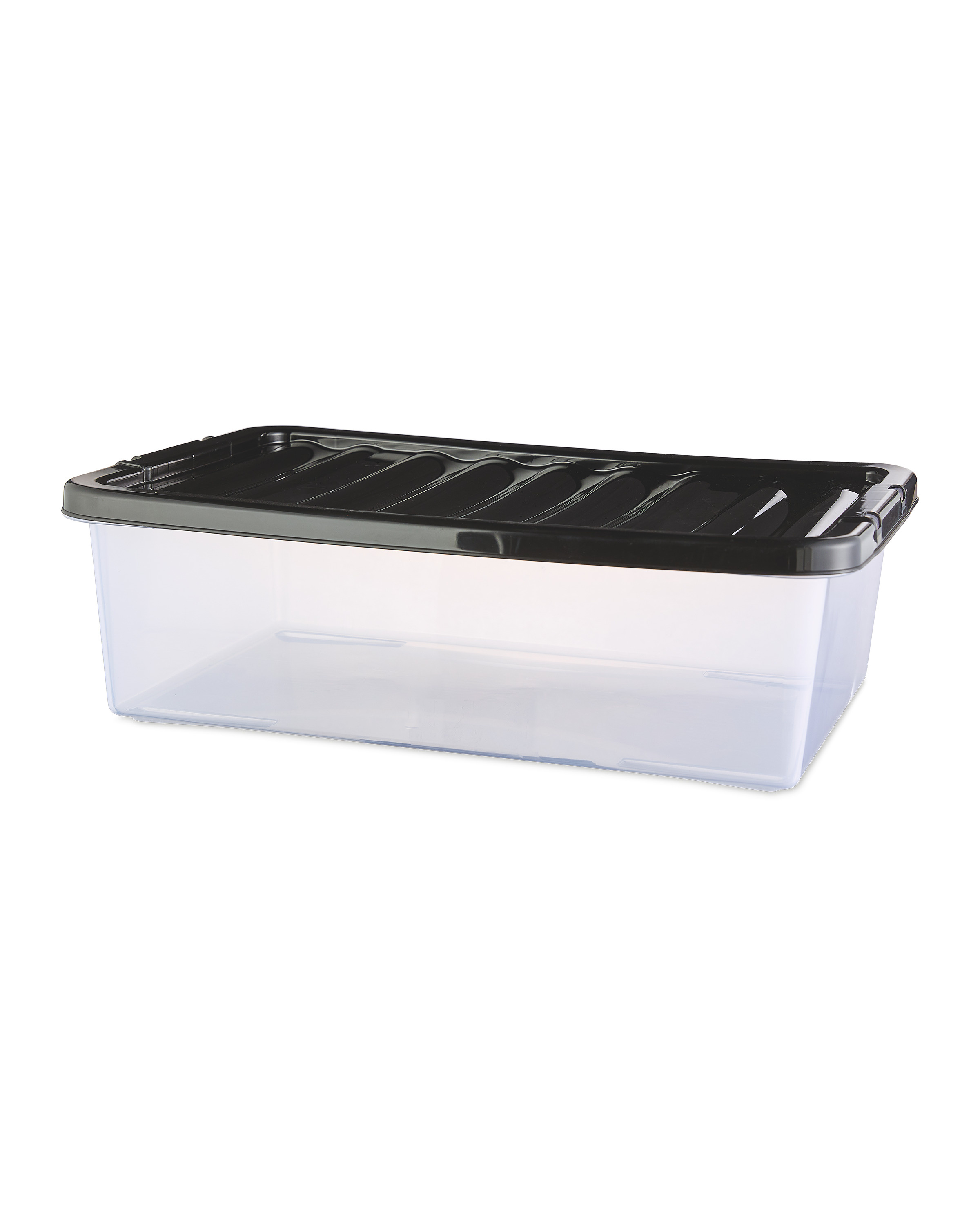 Premier 32L Black Storage Box ALDI UK