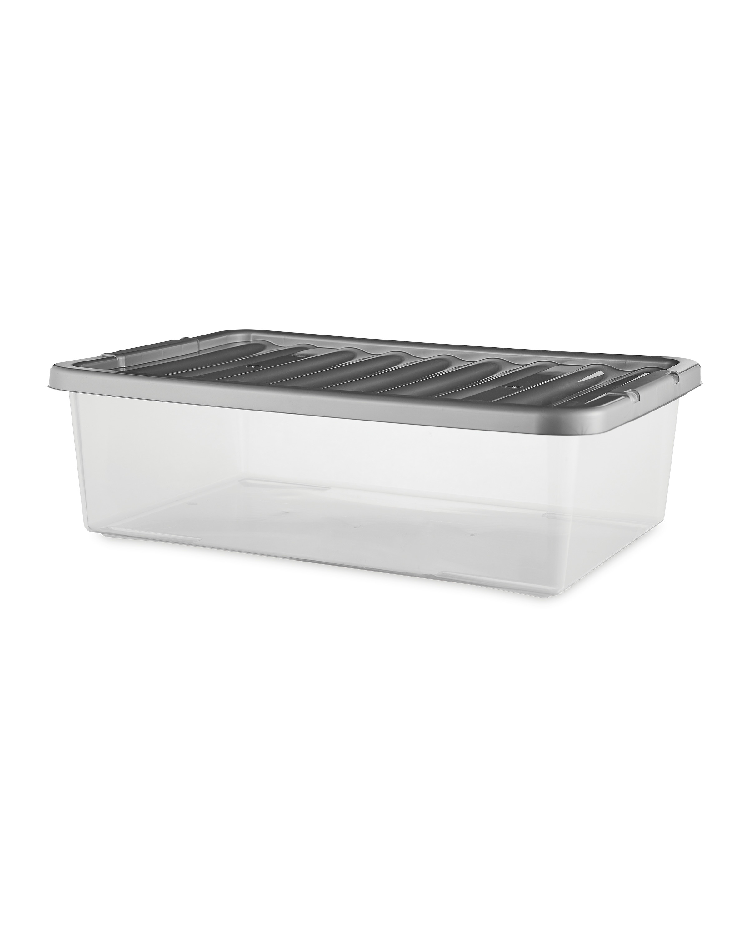 Premier 32L Grey Storage Box ALDI UK