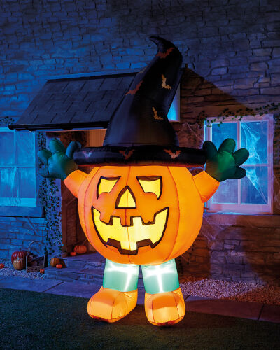 Giant Standing Inflatable Pumpkin - ALDI UK
