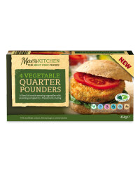 4 Vegetable Quarter Pounders