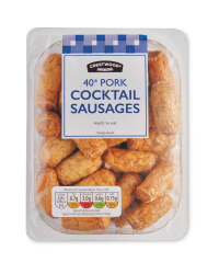 40 Pork Cocktail Sausages