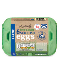 6 Large Scottish Free Range Eggs