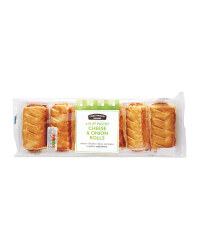 6 Puff Pastry Cheese & Onion Rolls