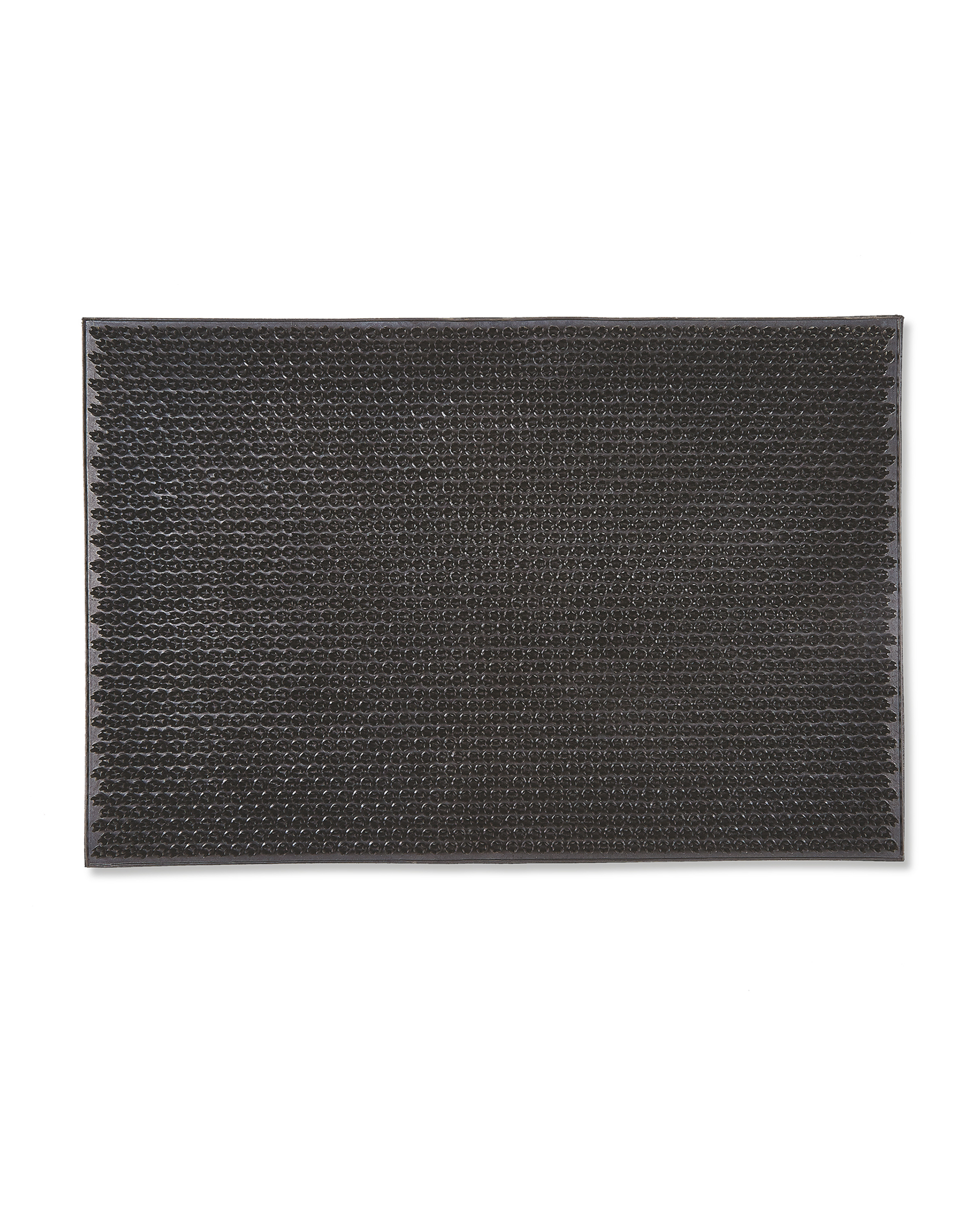 Gardenline Black Rubber Door Mat ALDI UK