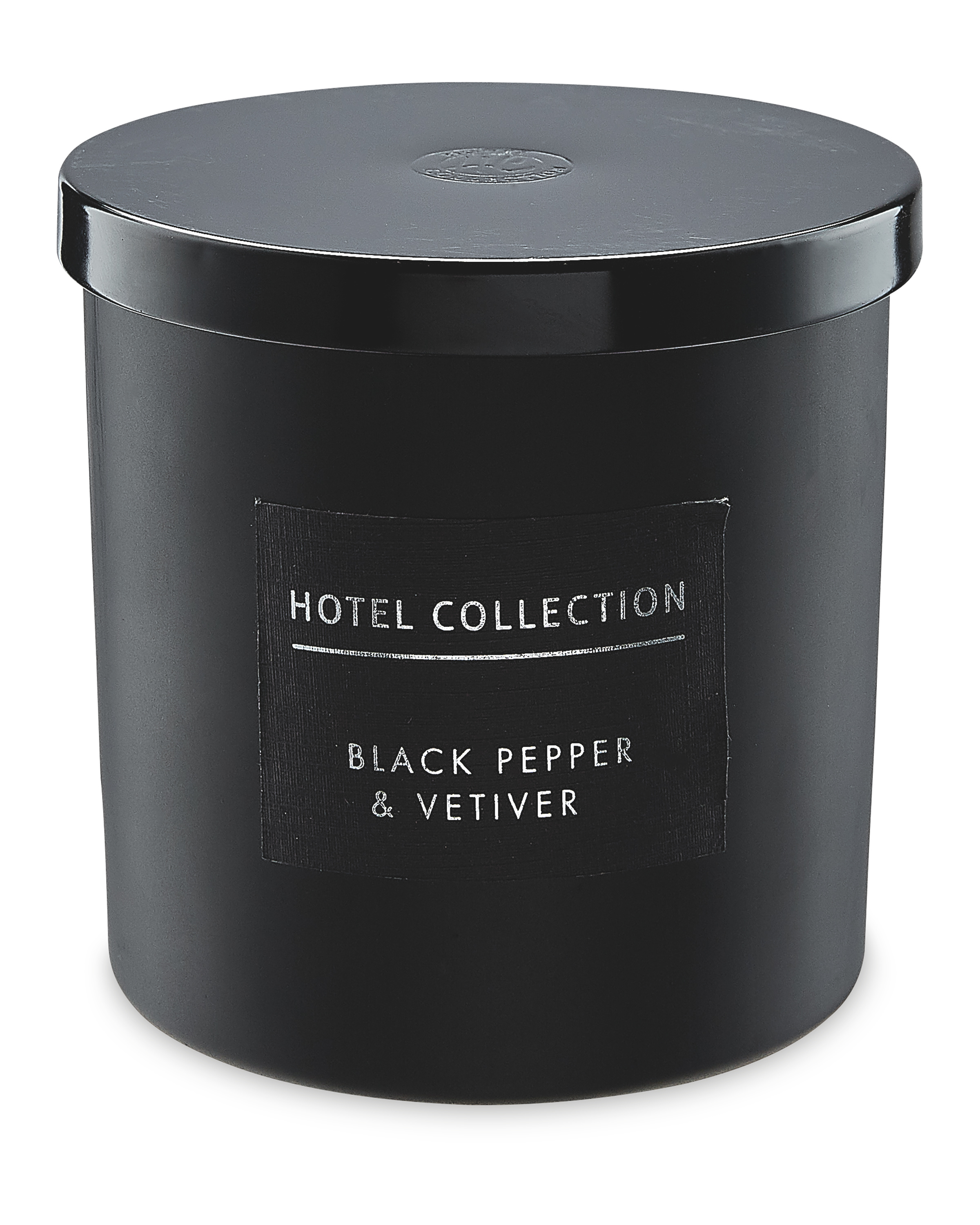 Black Pepper & Vetiver Glass Candle ALDI UK