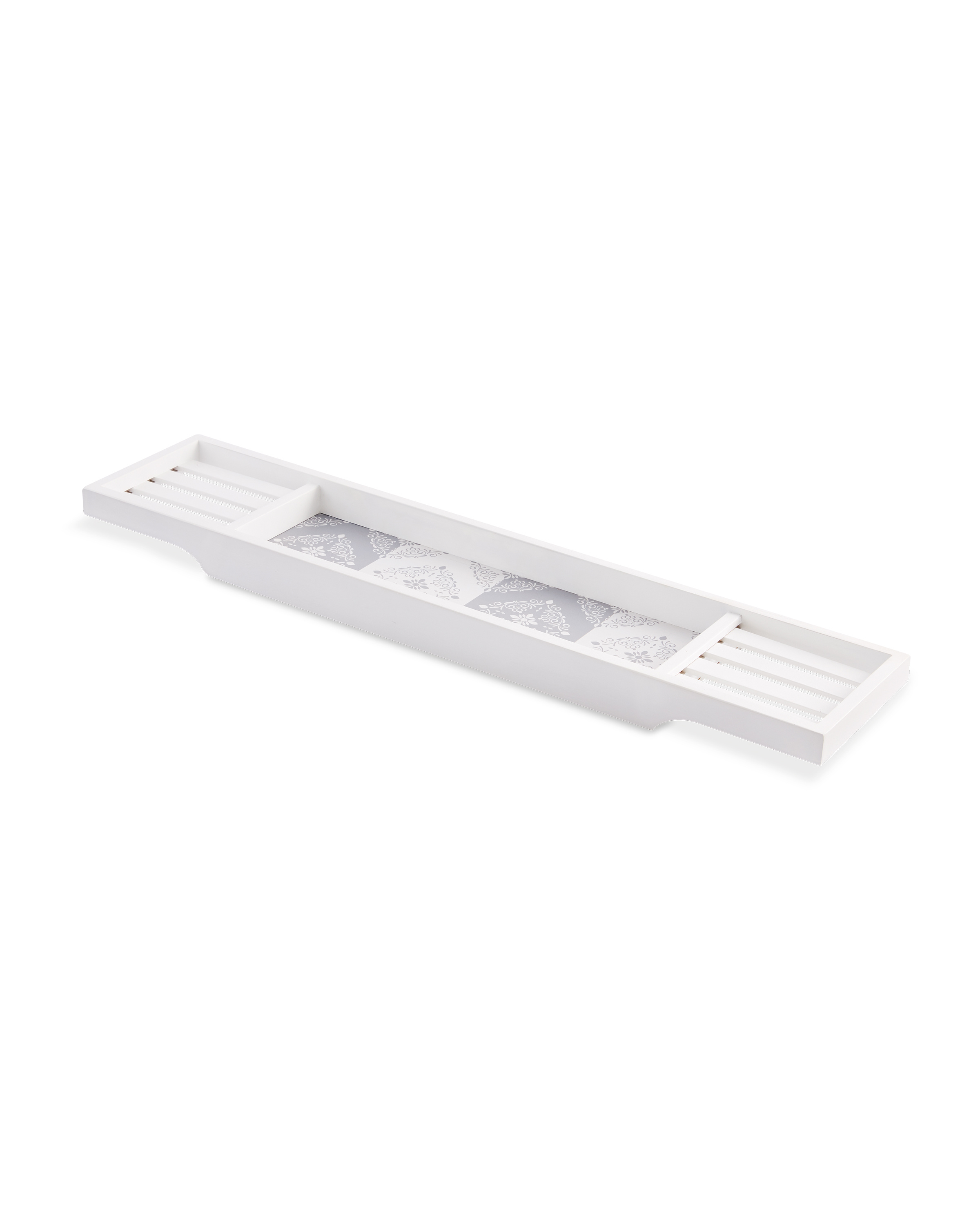 White Knox Decorative Bath Tray ALDI UK