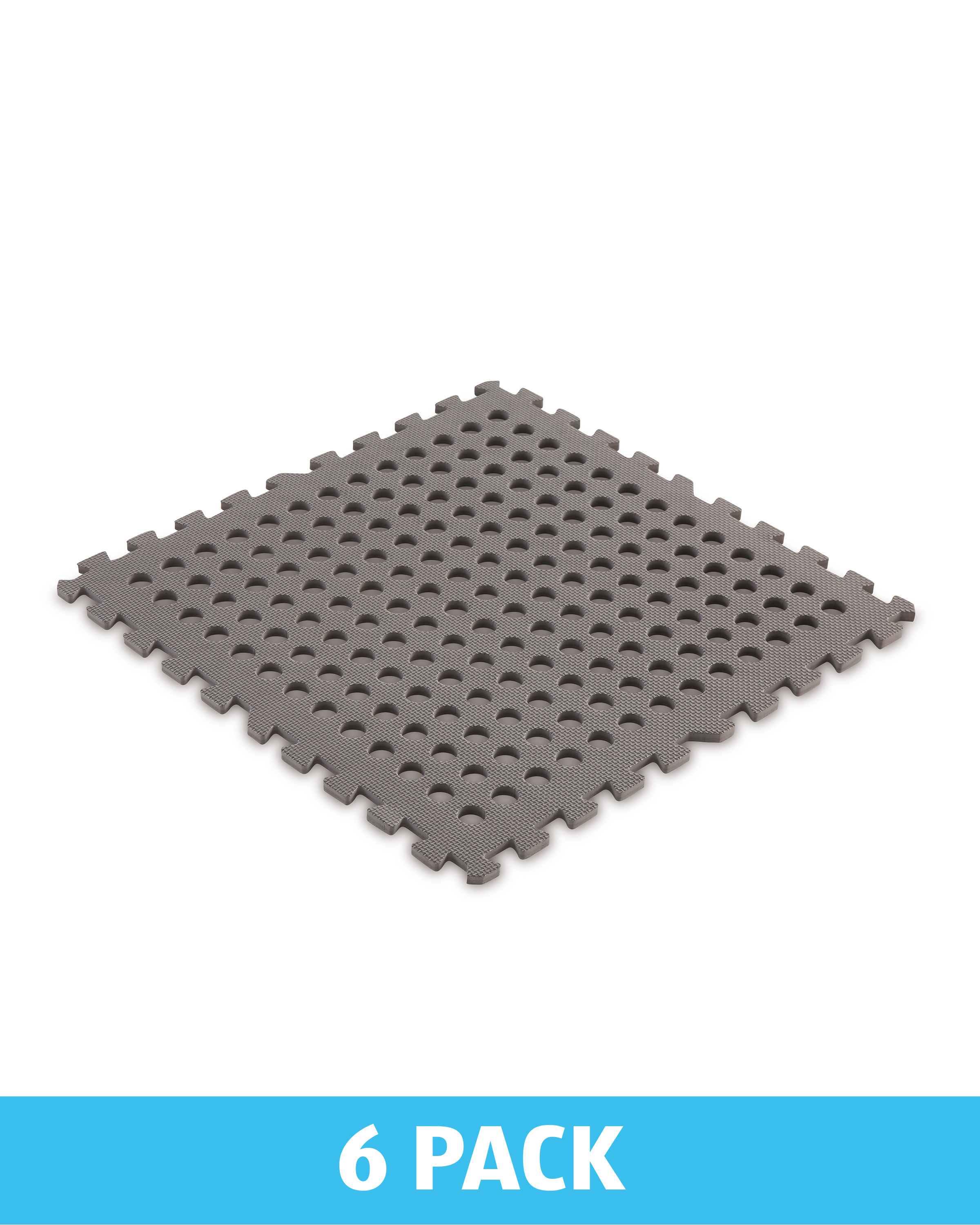 Grey Lattice MultiPurpose Floor Mat ALDI UK