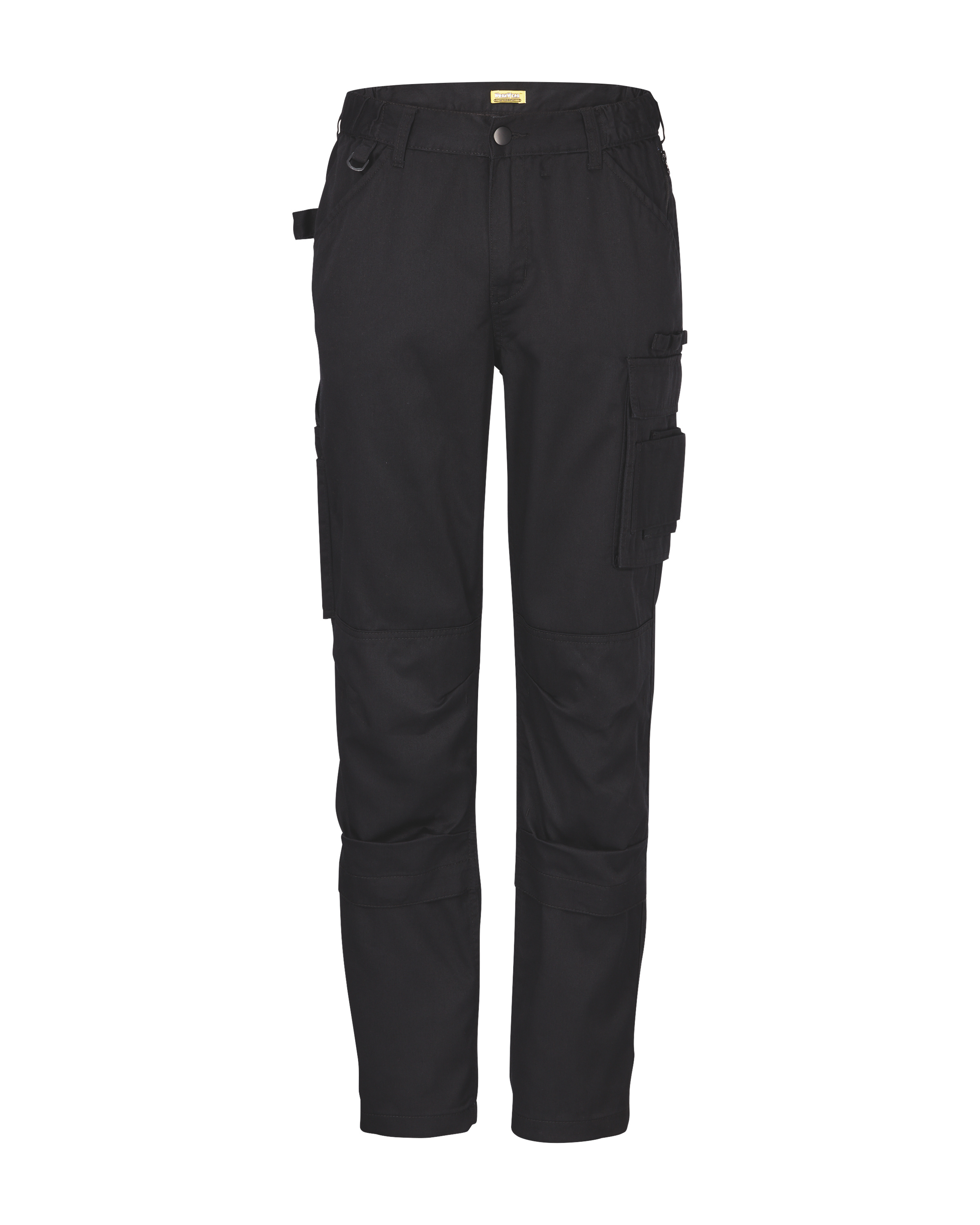 Men's Black Workwear Trousers L30