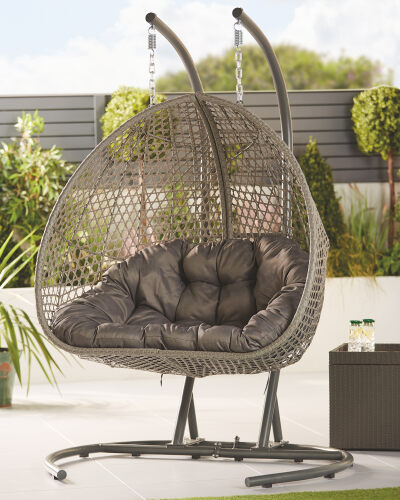 Gardenline Large Hanging Egg Chair - ALDI UK