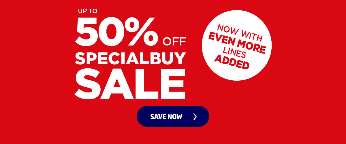 The Amazing Specialbuy Sale! Now with even more lines added - Save Now