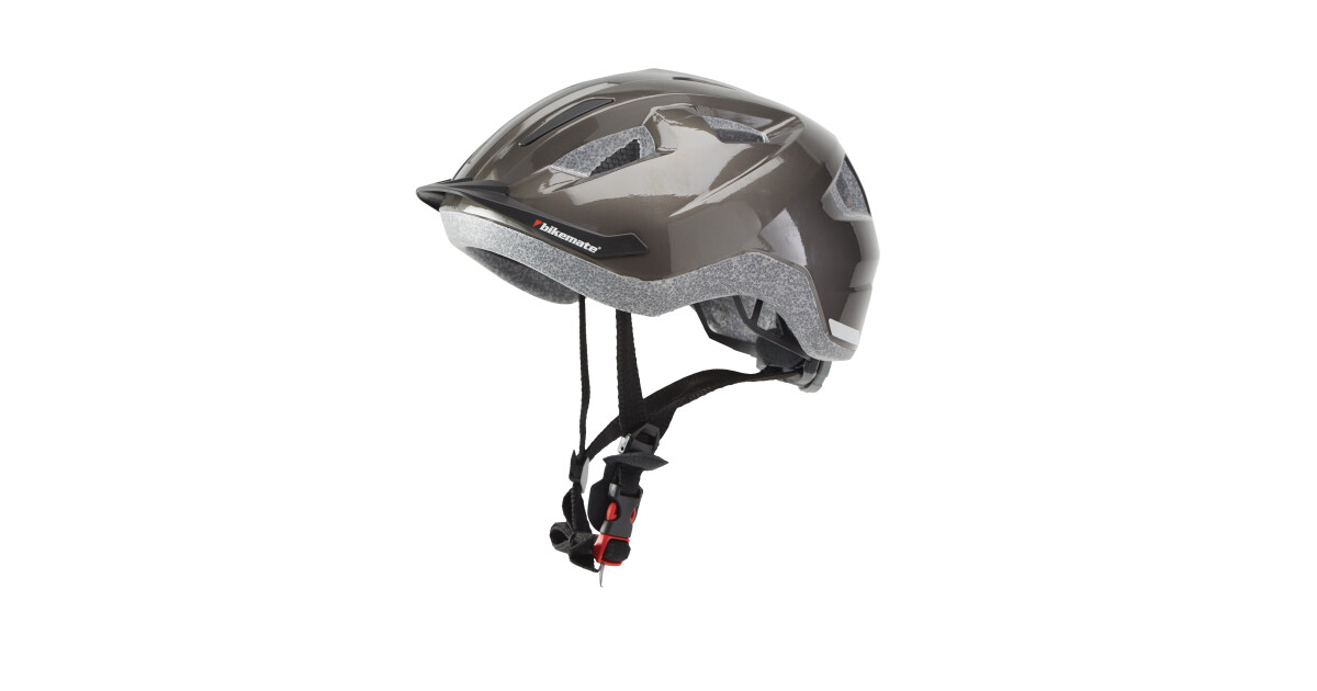 Adult's Anthracite/Black Bike Helmet - ALDI UK