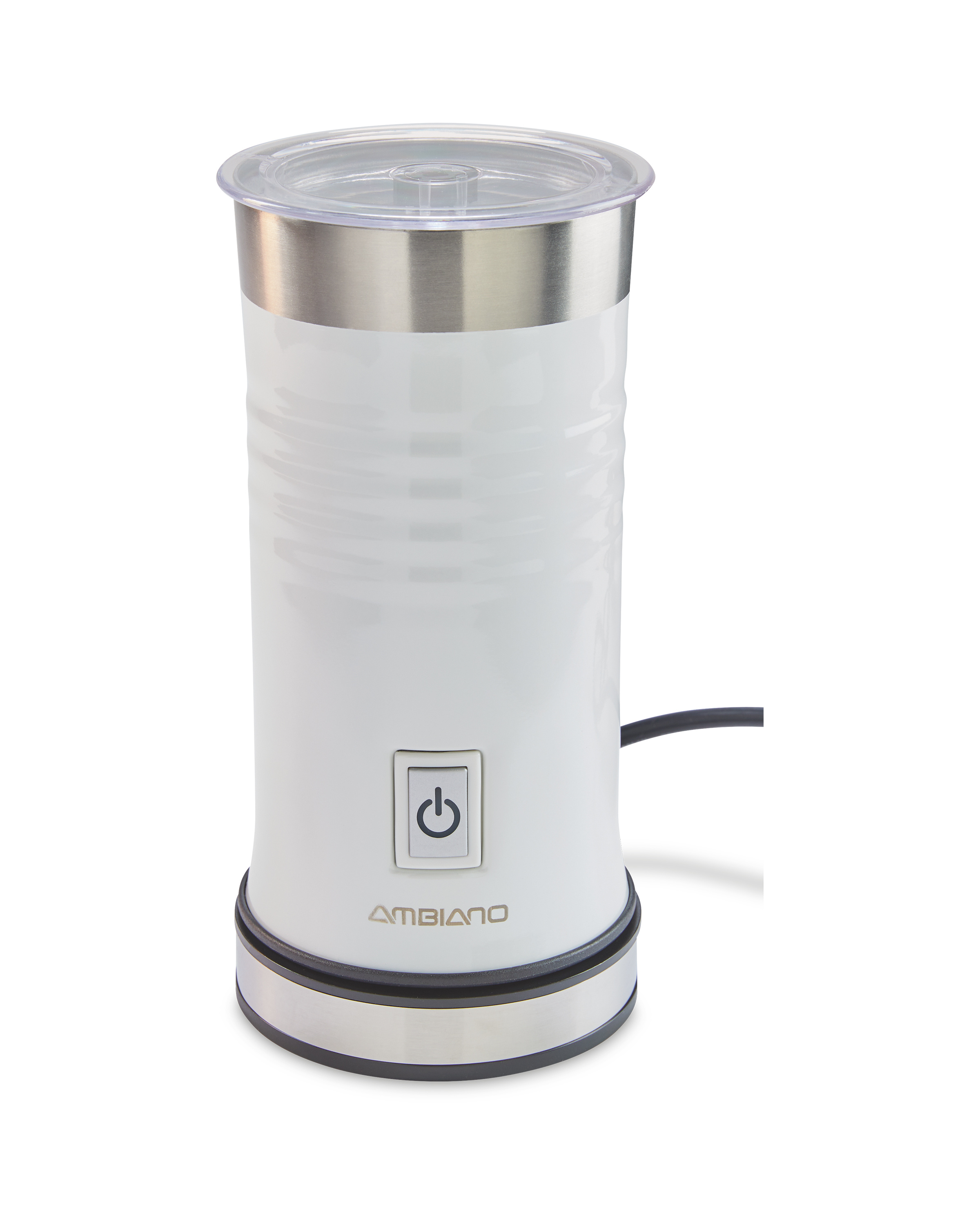 White Ambiano Milk Heater/Frother ALDI UK