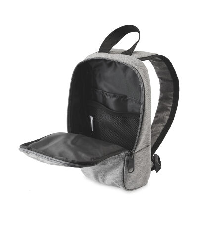 Anti-Theft Bag Grey Backpack - ALDI UK