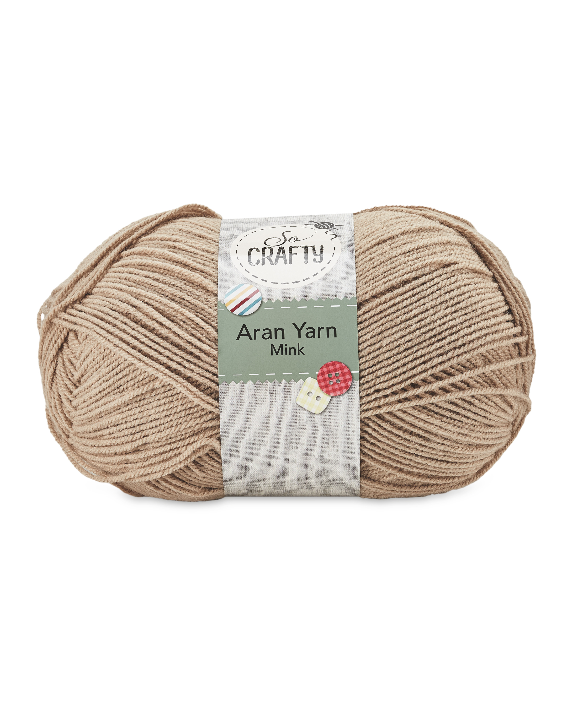 So Crafty Aran Knitting Yarn ALDI UK