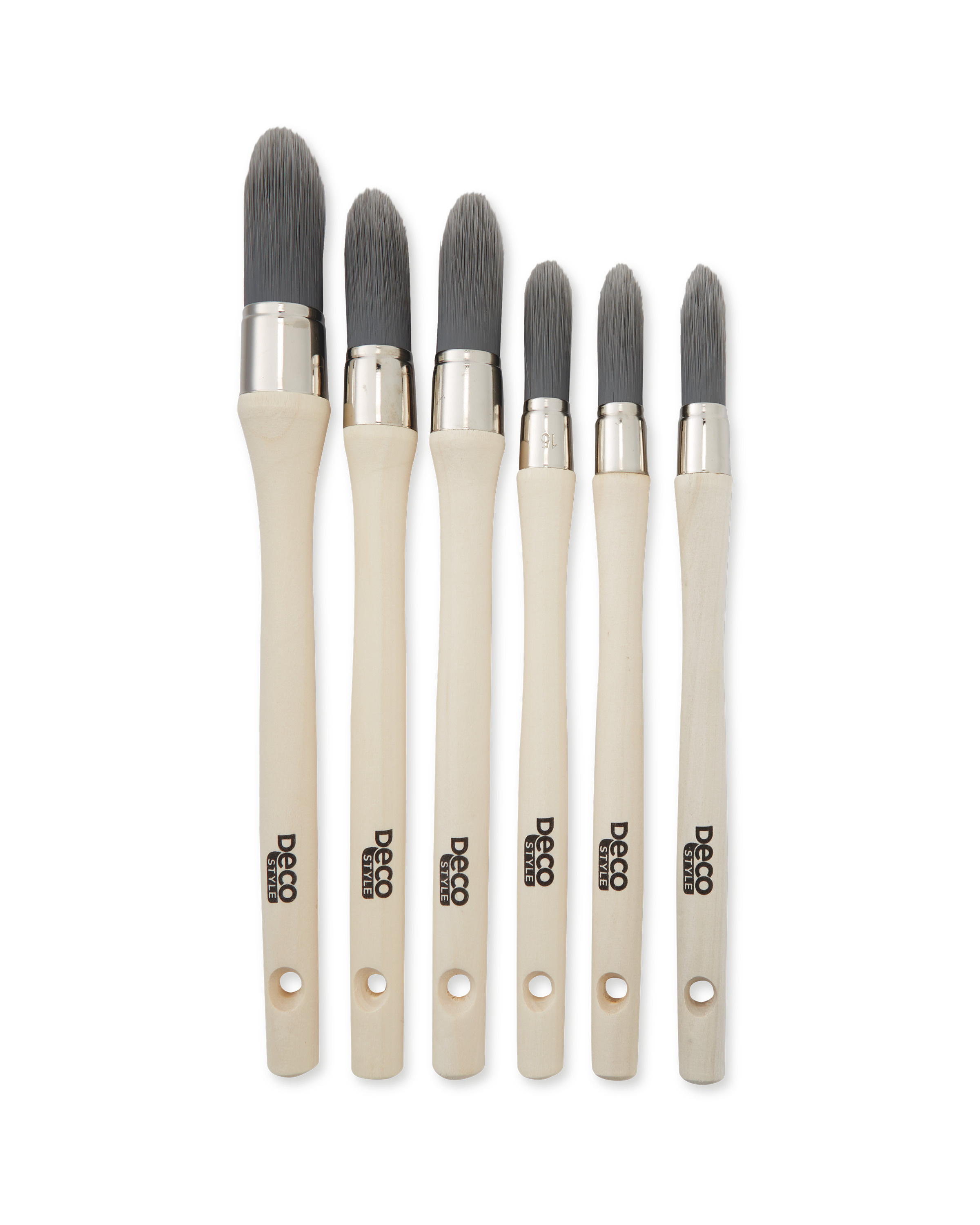 Assorted Round Sash Brushes ALDI UK
