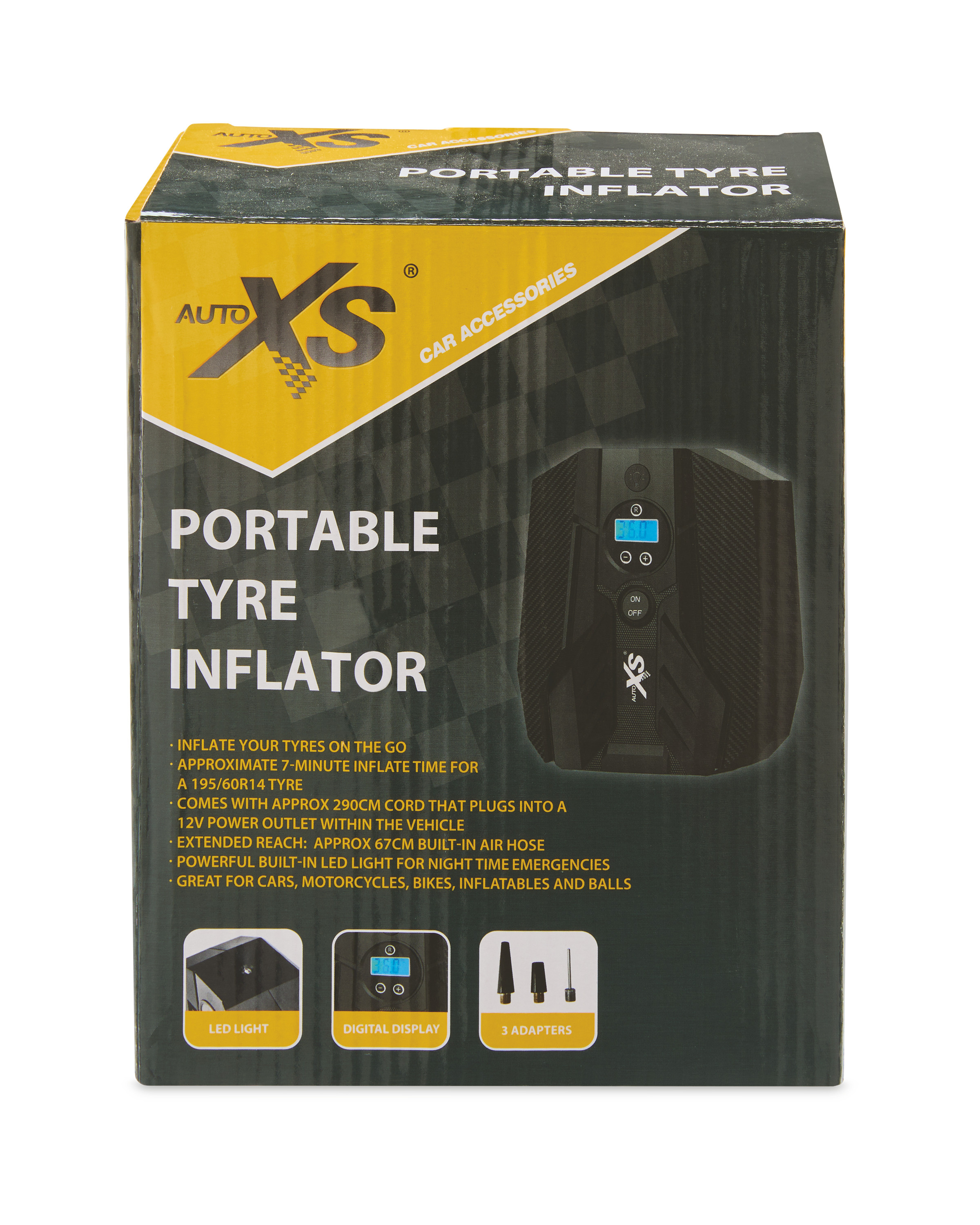 Auto XS Portable Tyre Inflator ALDI UK