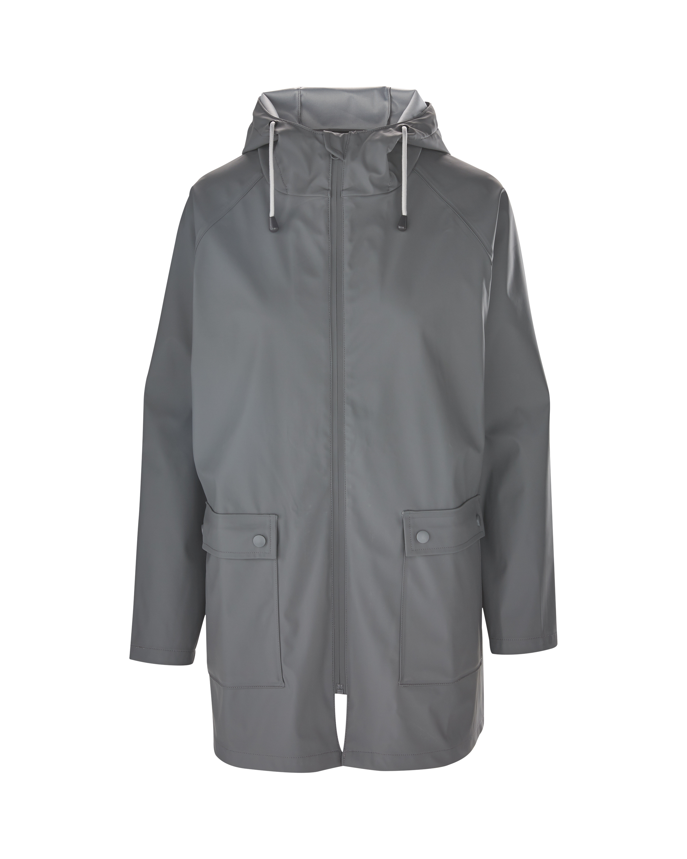Avenue Ladies Grey Raincoat - ALDI UK