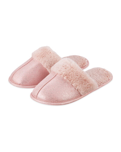 Avenue Ladies' Pink Slippers - ALDI UK