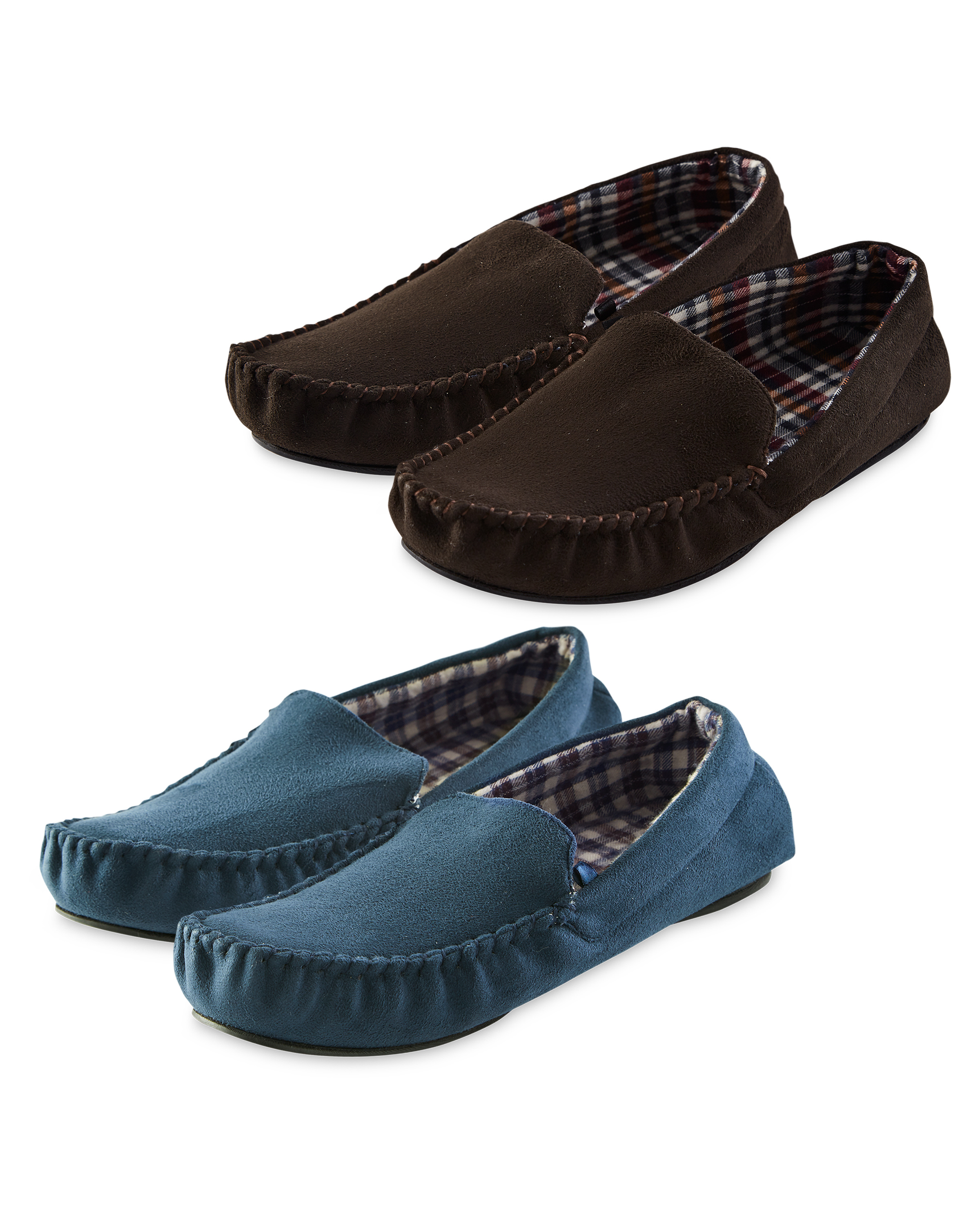 Avenue Men's Moccasin Slipper ALDI UK