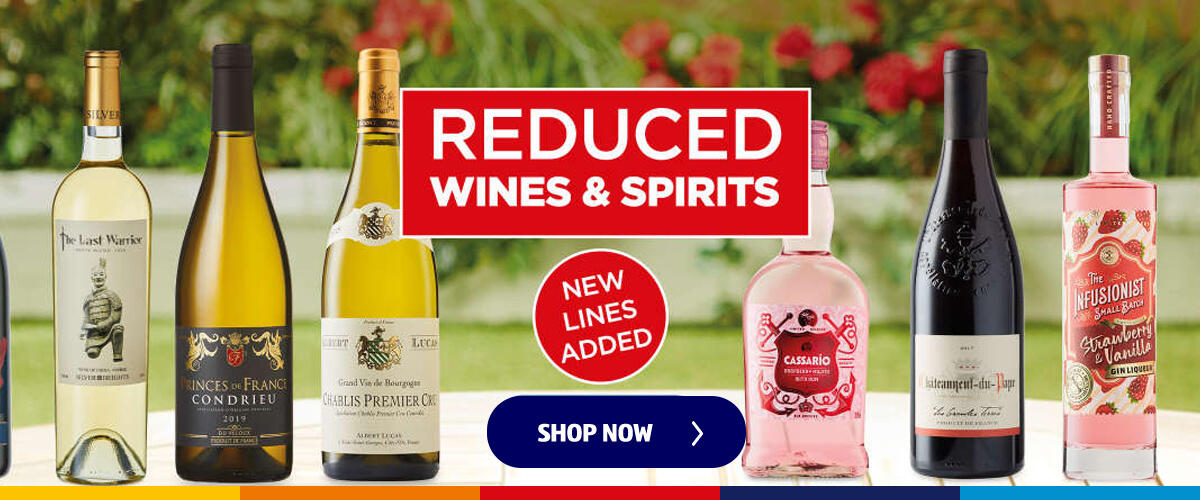 Wines and Spirits Shop Now