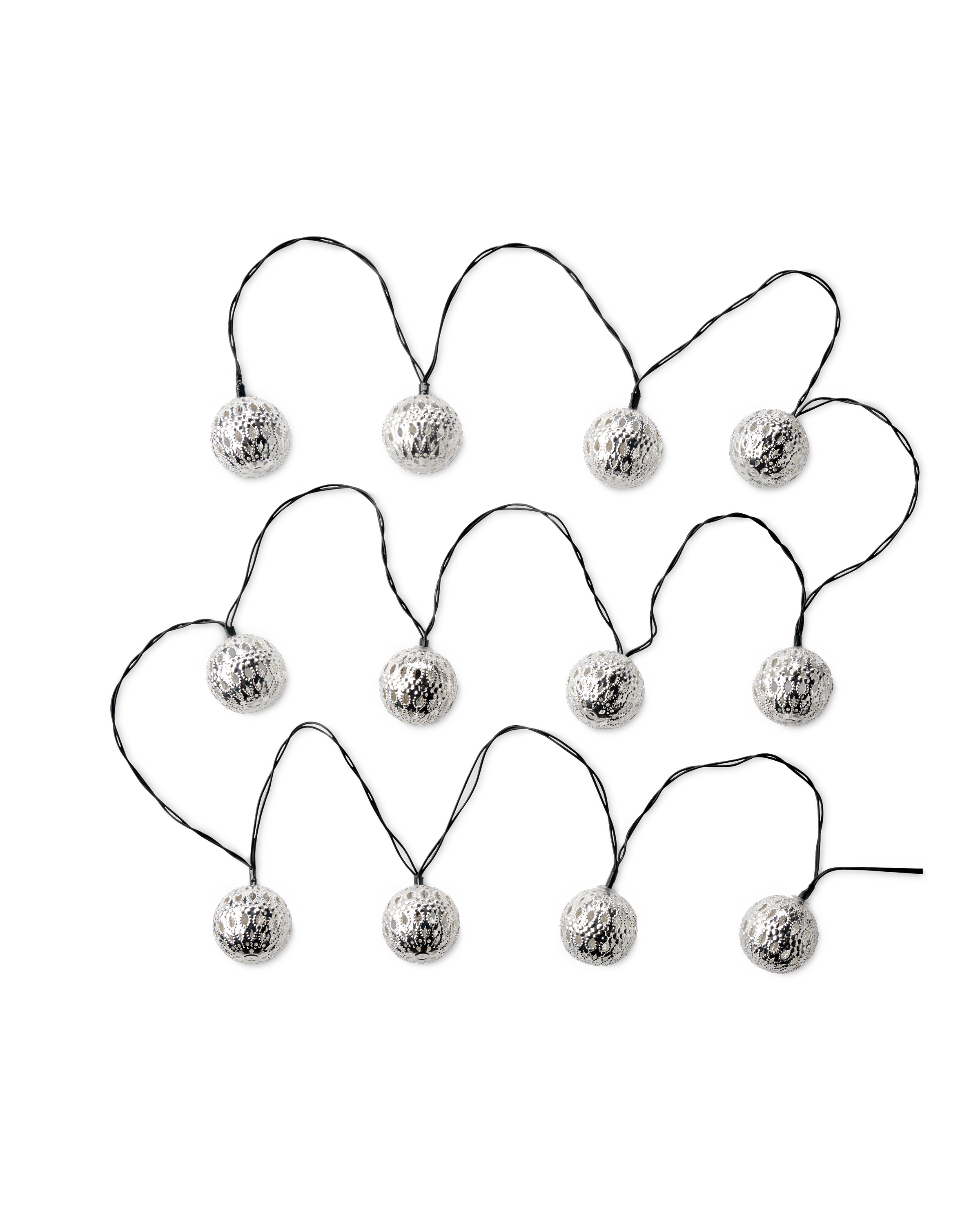 Novelty Globe Solar String Lights Aldi Uk