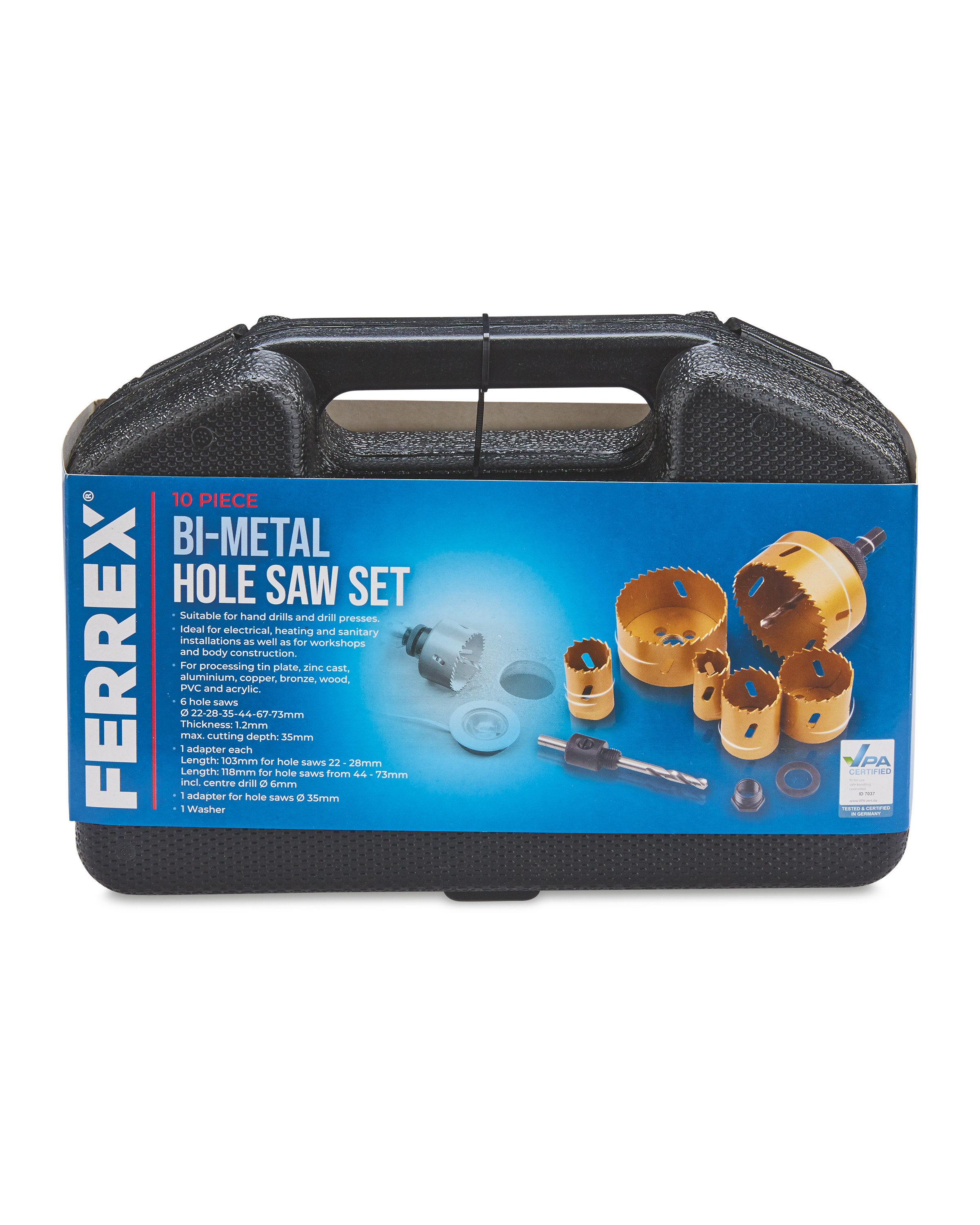 Ferrex BiMetal Hole Saw Set ALDI UK