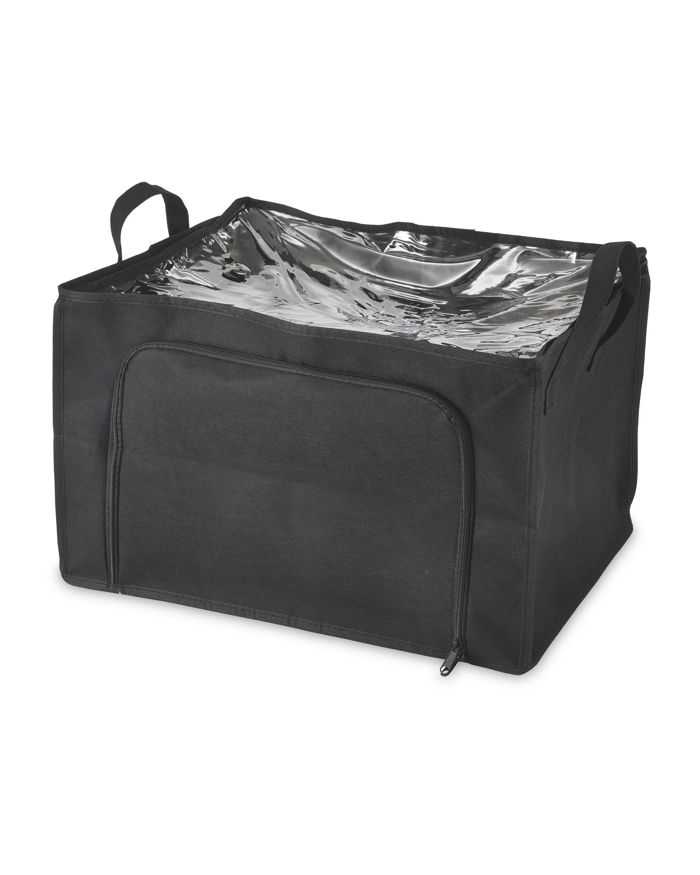 Black Foldable Storage Box ALDI UK