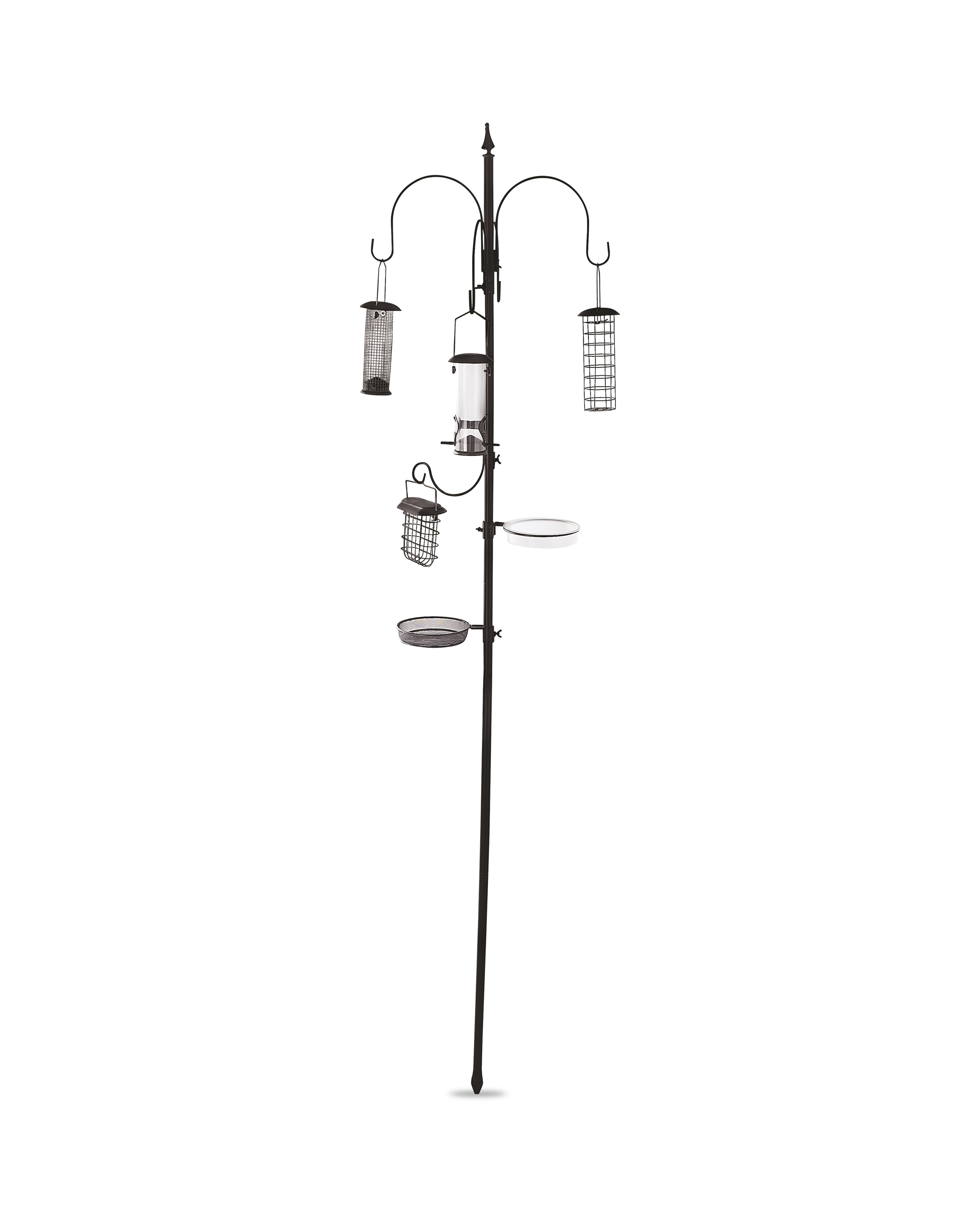 Black Complete Bird Feeding Station ALDI UK