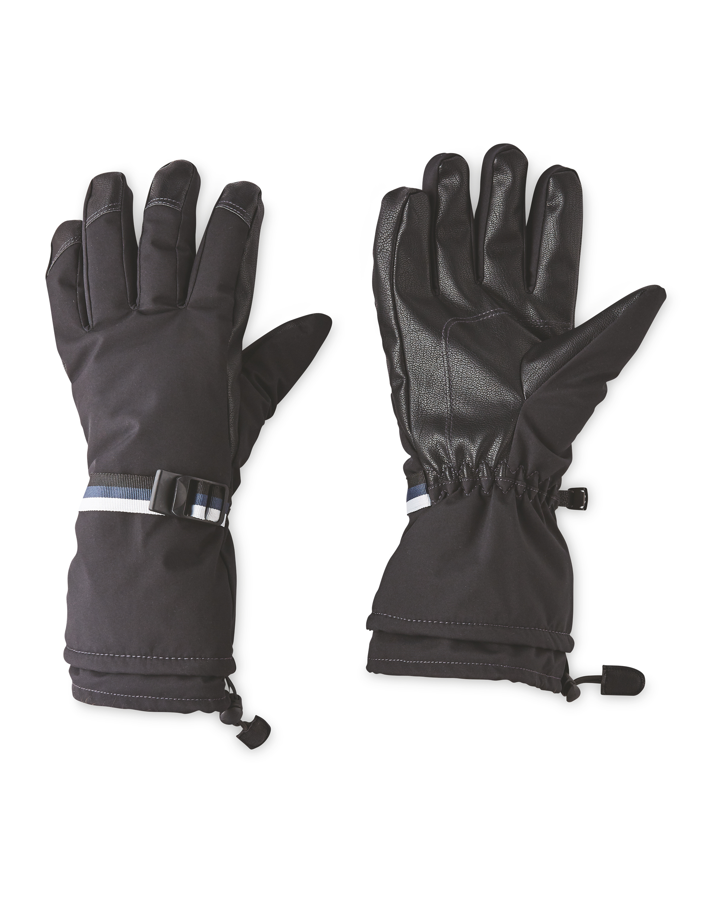 Inoc Black Ski Gloves ALDI UK