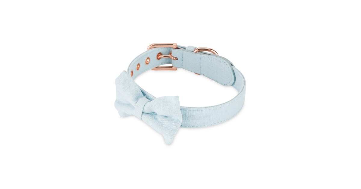 Blue Bow Tie Dog Collar - ALDI UK