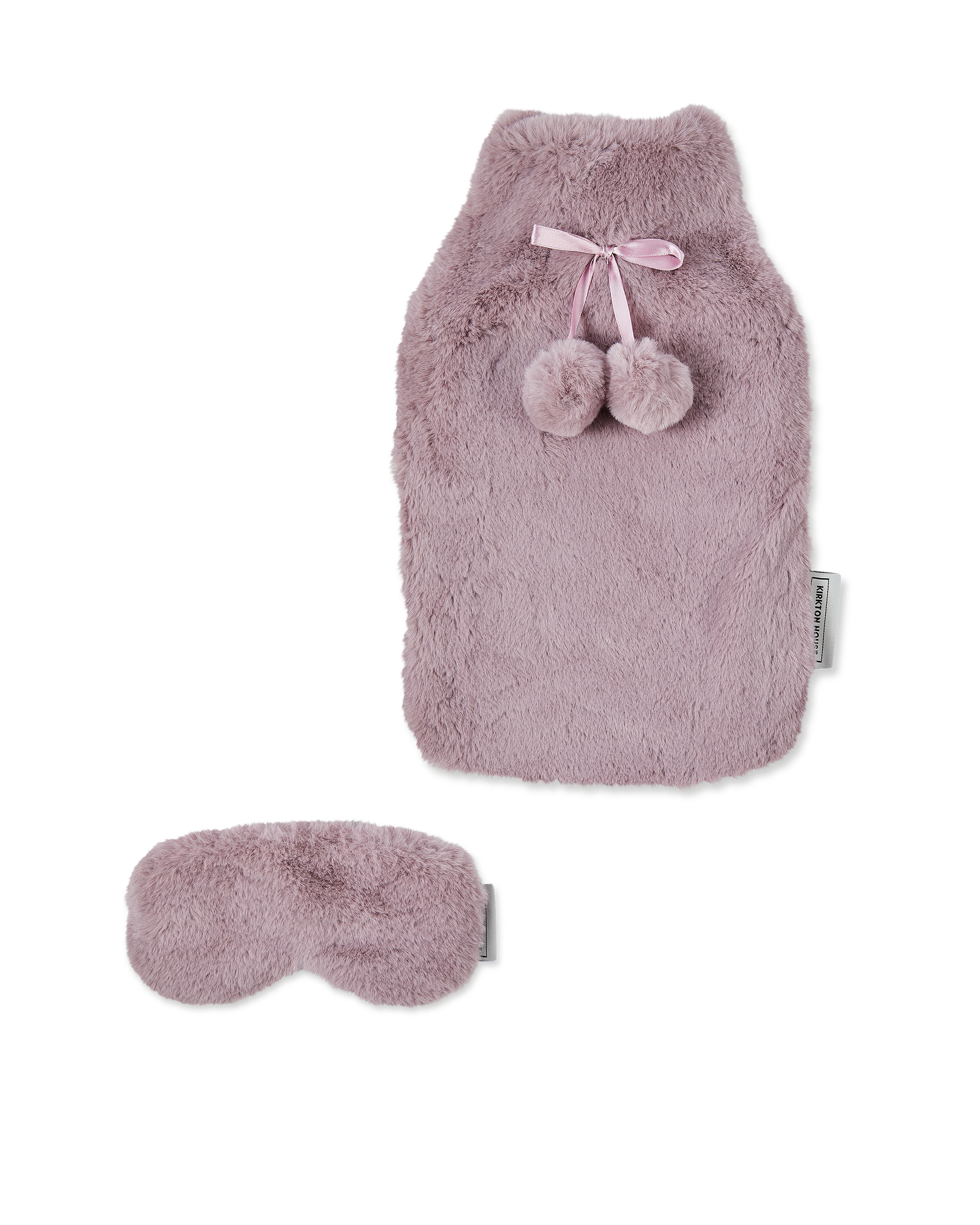 Blush Hot Water Bottle & Eye Mask ALDI UK