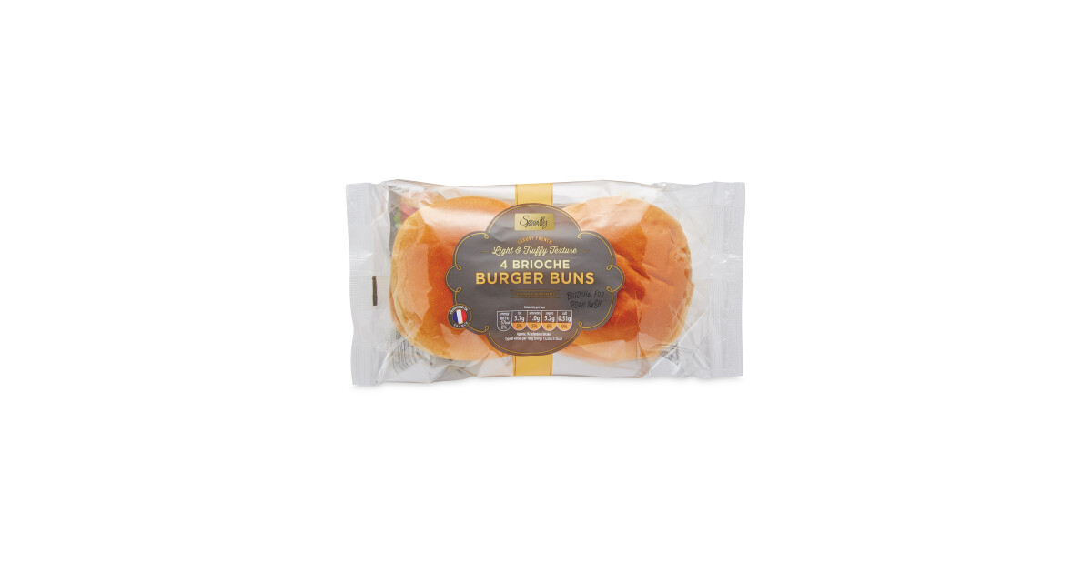 Low Calorie Burger Buns Aldi Brioche Burger Buns - ALDI UK