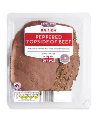 British Peppered Topside of Beef
