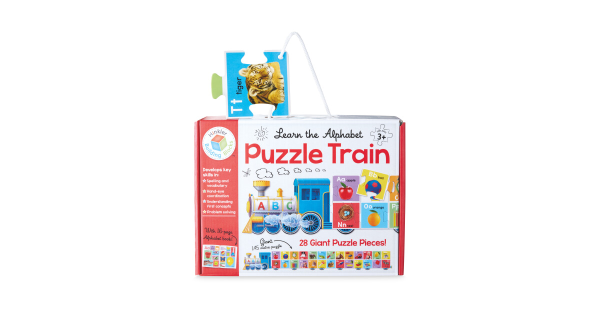 Building Blocks ABC Puzzle Train ALDI UK