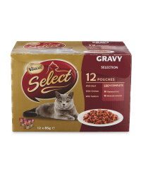 Bumper Pack Gravy Cat Food Pouches - ALDI UK
