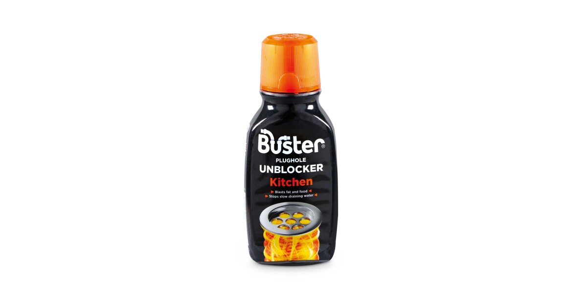 buster kitchen plughole & sink cleaner