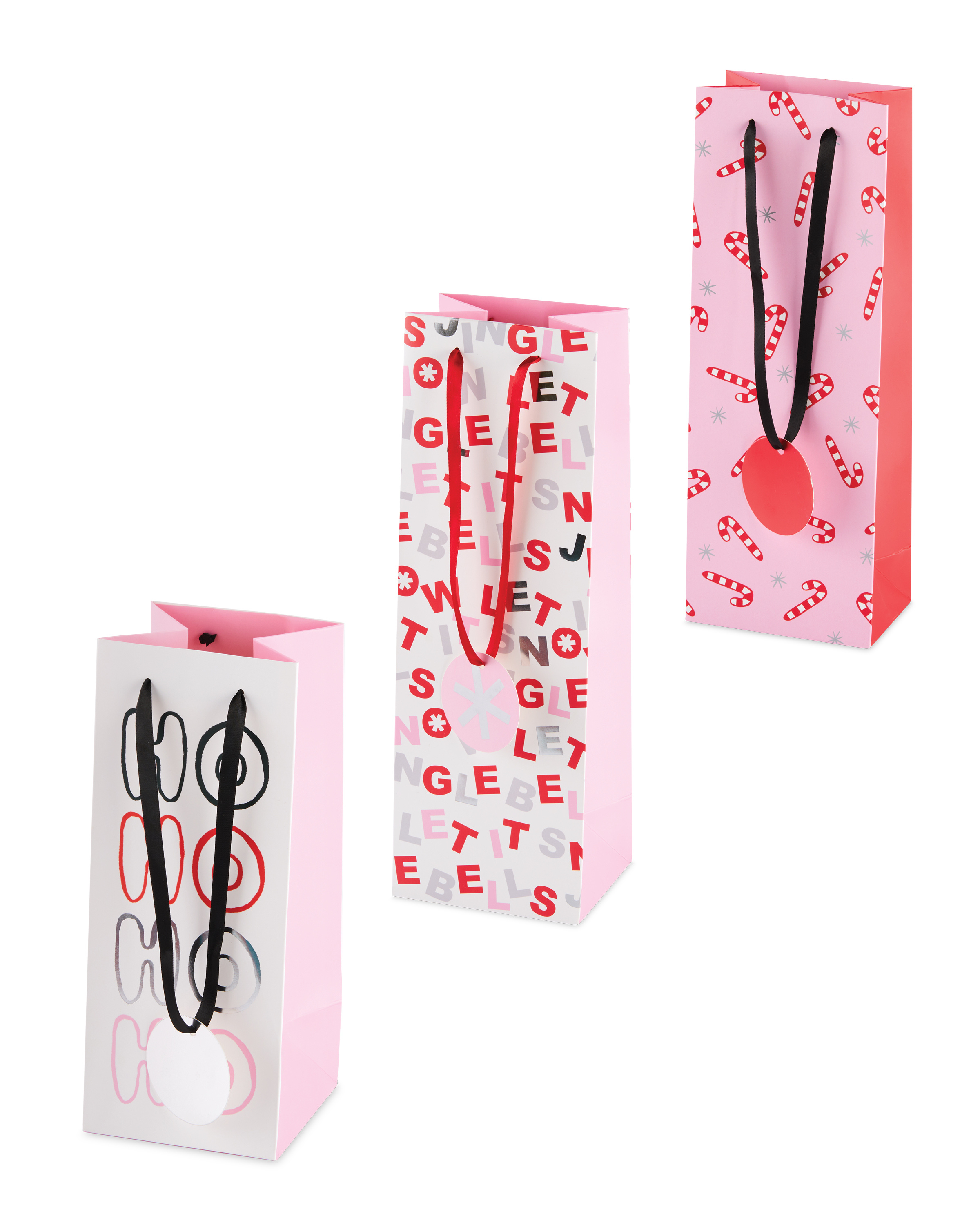 Candy Cane 6 Piece Bottle Bags ALDI UK