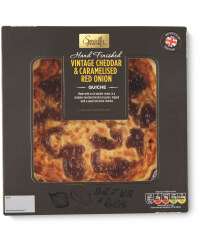 Caramelised Onion & Cheese Quiche