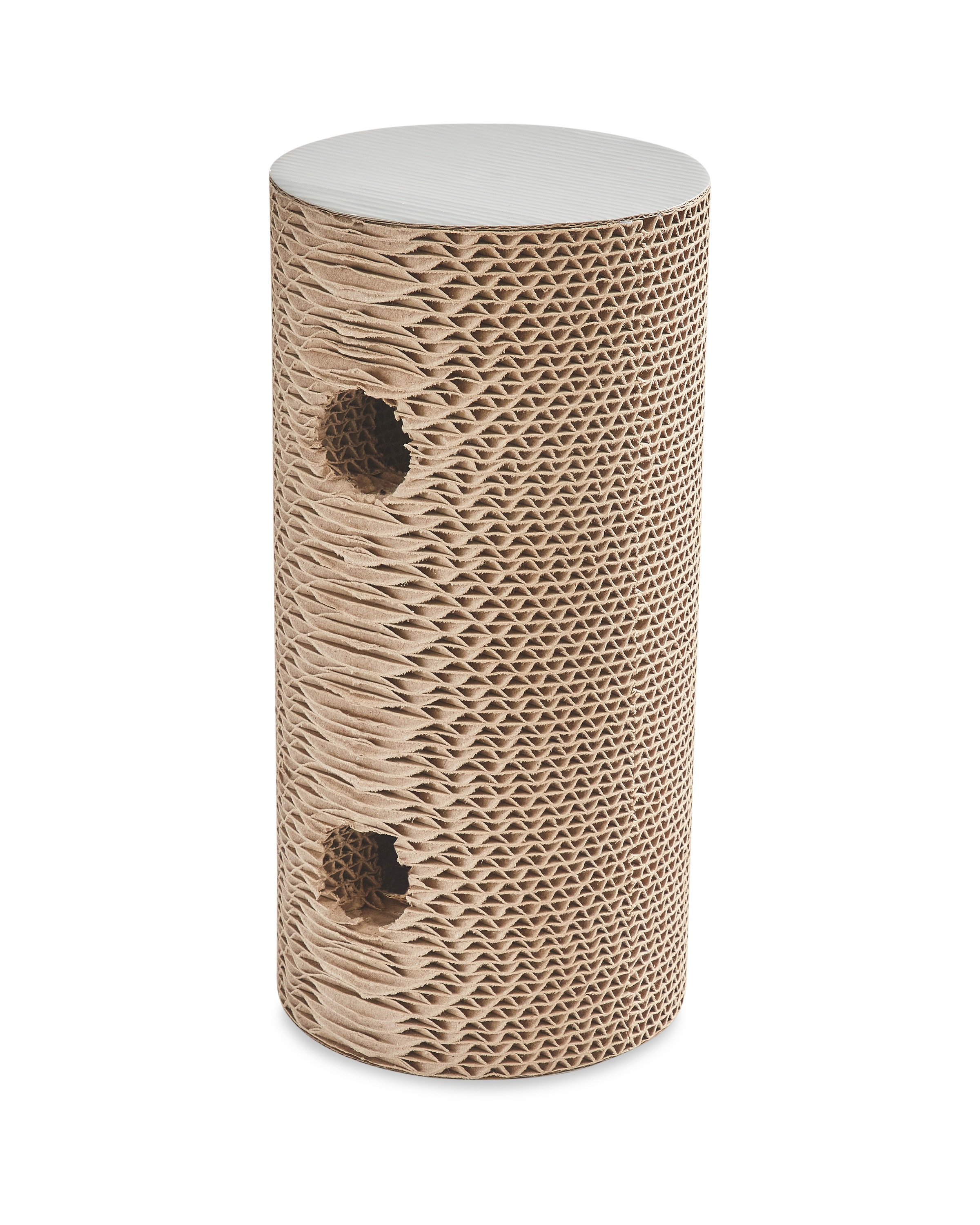 Light Grey Cardboard Cat Scratcher ALDI UK