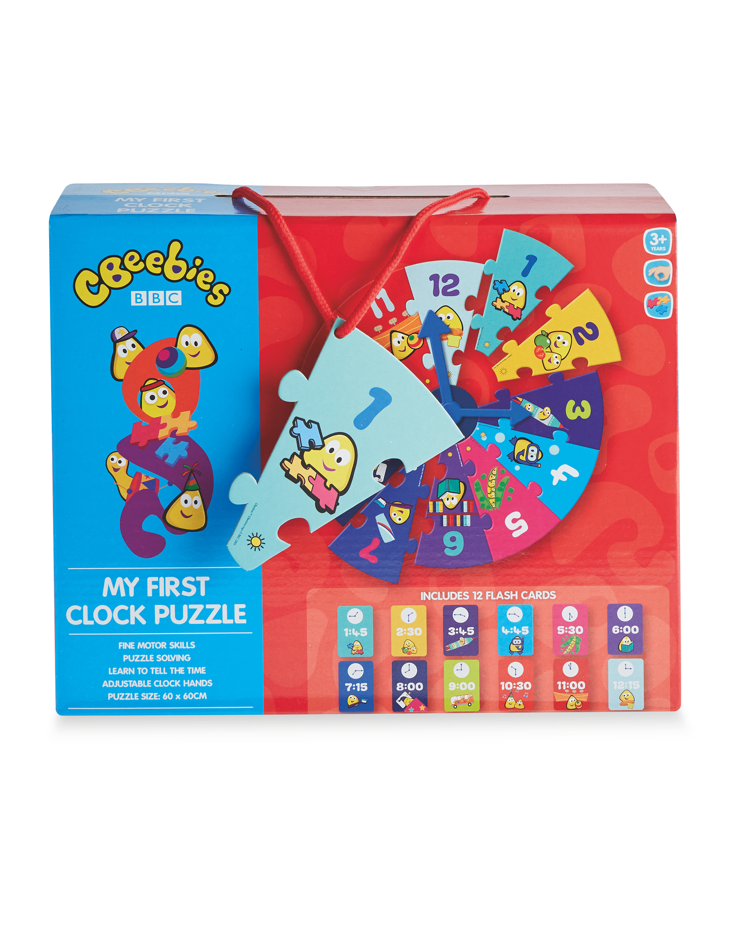Cbeebies My First Clock Puzzle ALDI UK