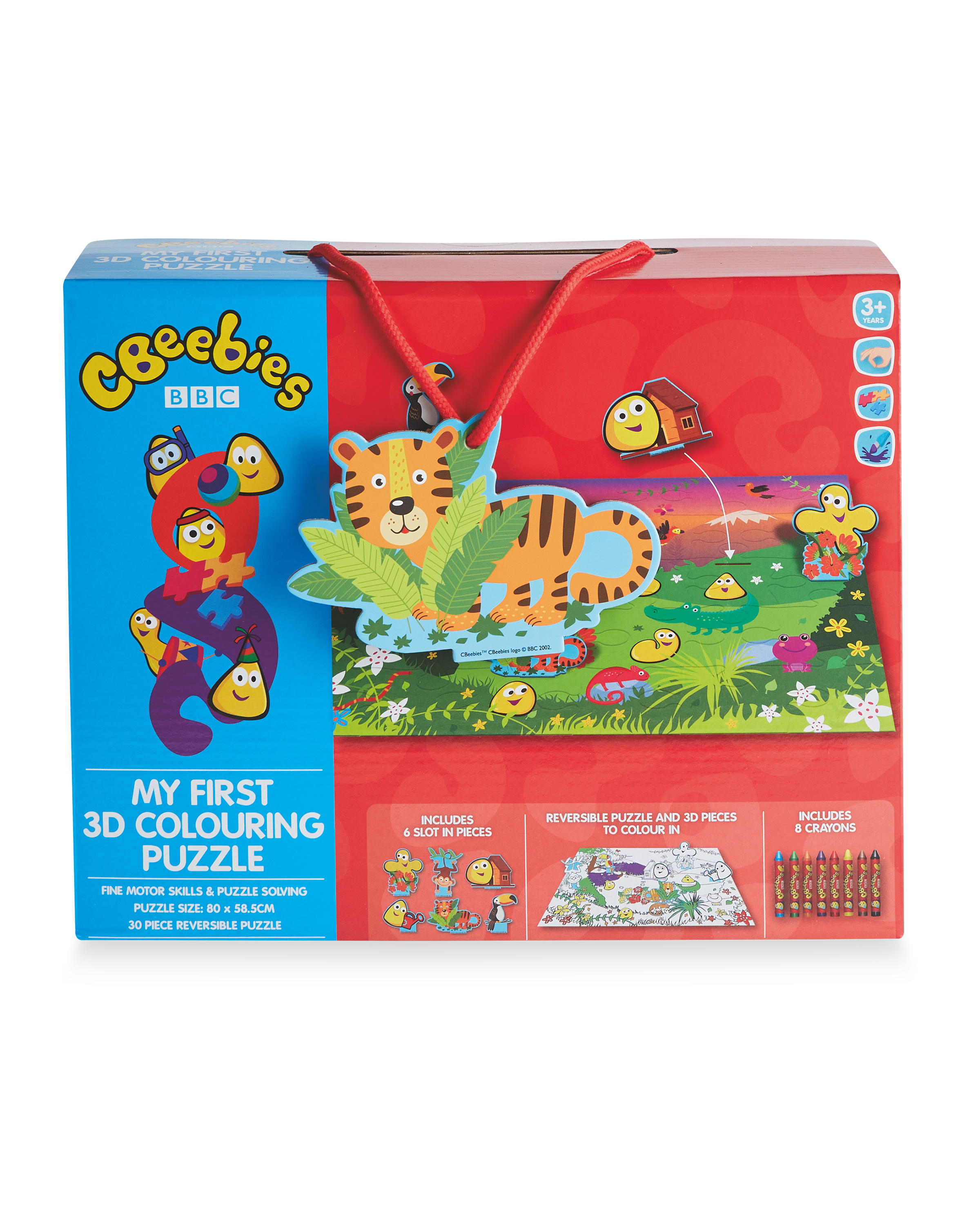 Cbeebies My First Colouring Puzzle ALDI UK