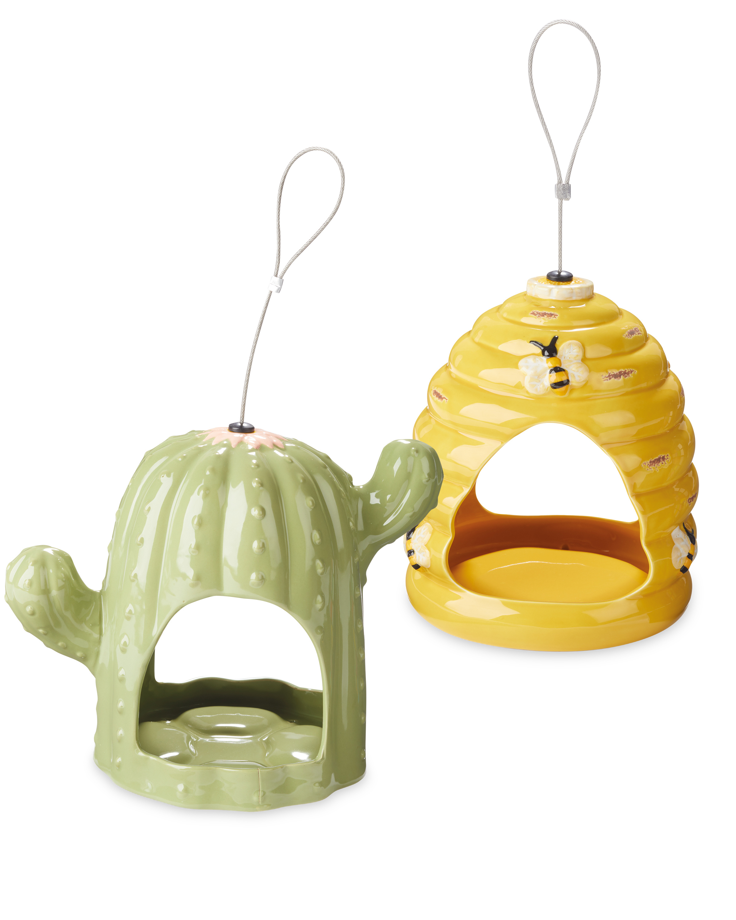Ceramic Bird Feeder Set ALDI UK