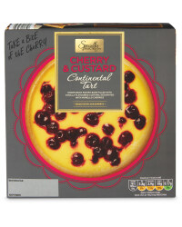 Cherry & Custard Tart