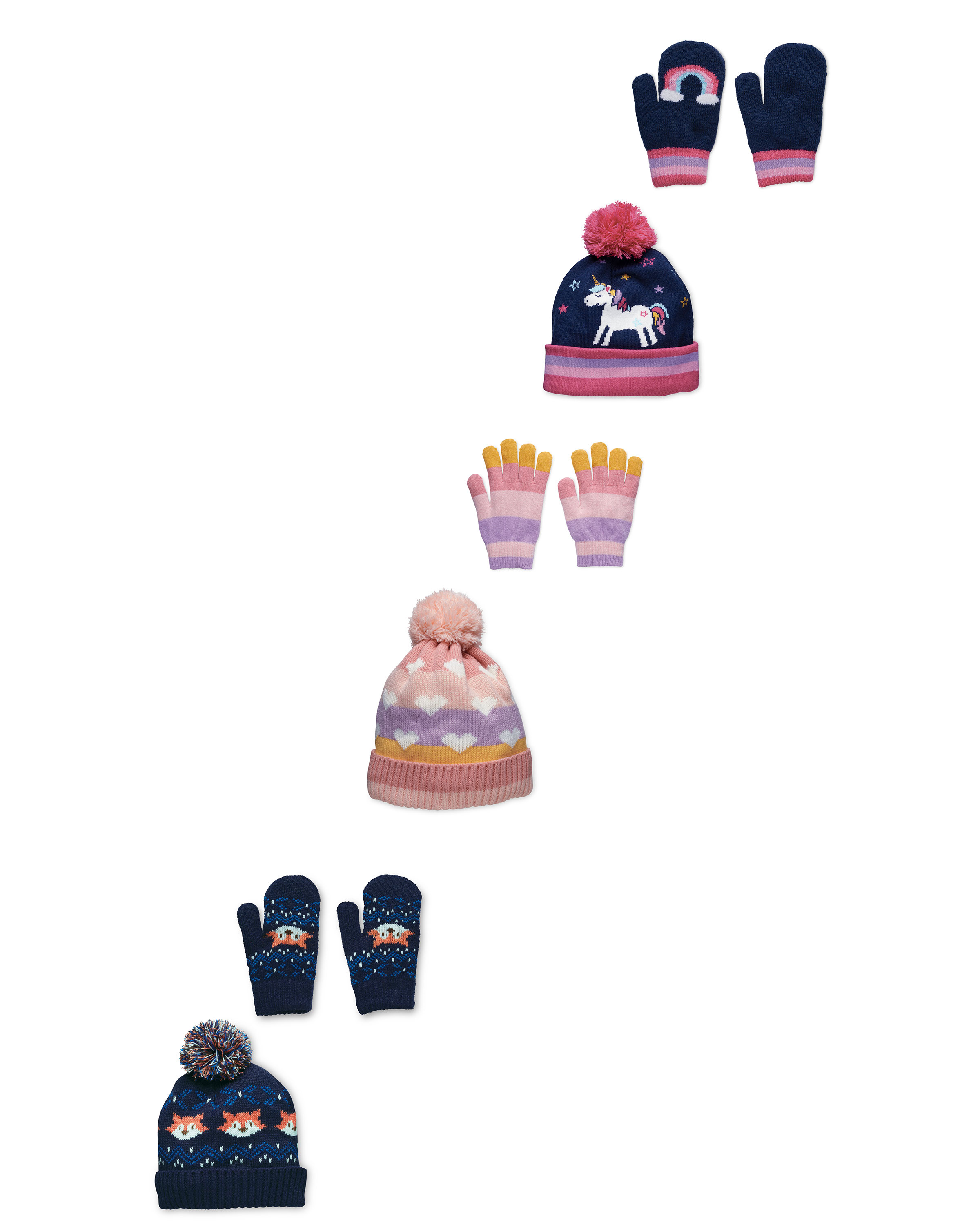 Children's Hat, Gloves & Scarf Set ALDI UK