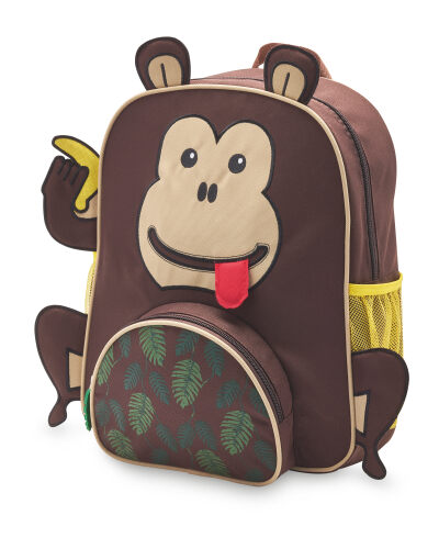 Children's Monkey Backpack - ALDI UK
